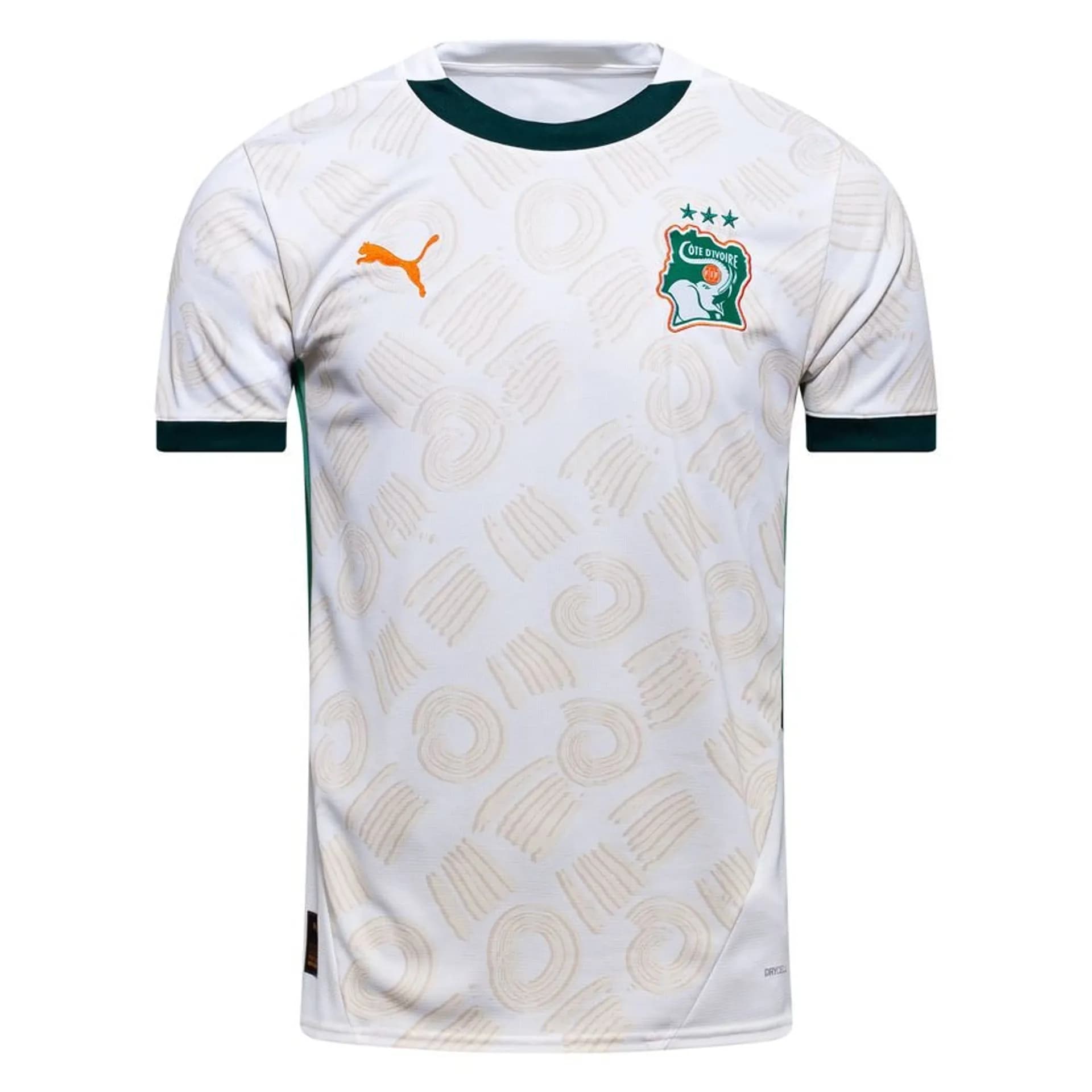 Elfenbenskysten Udebanetrøje AFCON 2025