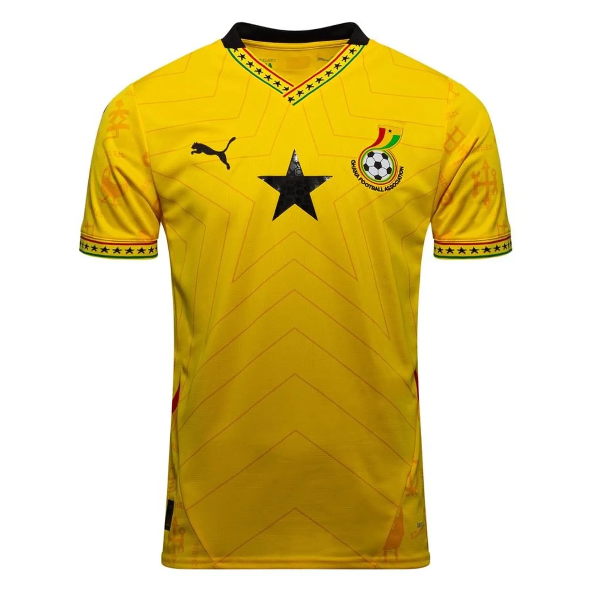 Ghana AFCON 2025 Udebanetrøje 