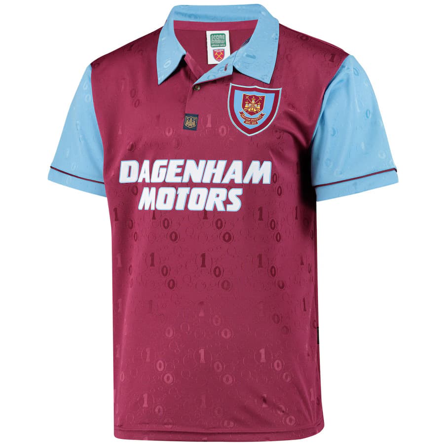 West Ham Hjemmebanetrøje Retro 95'